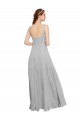 Sleeveless Dark Navy Spaghetti Straps Chiffon A-Line Bridesmaid Dress / Evening Dress Newcastle