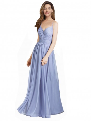 Sleeveless Sweetheart Open Back Chiffon & Lace A-Line Bridesmaid Dress / Evening Dress Newcastle