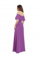 Flutter Sleeves Off the Shoulder Soft Chiffon A-Line Bridesmaid Dress Newcastle