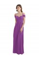 Cold Shoulder Sweetheart Soft Chiffon A-Line Bridesmaid Dress Newcastle