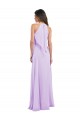 Sleeveless Lilac Halter Neck Chiffon A-Line Bridesmaid Dress / Evening Dress Newcastle