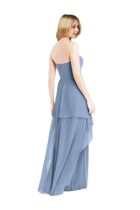 Sleeveless Sweetheart Chiffon A-Line Formal Dress / Bridesmaid Dress Newcastle
