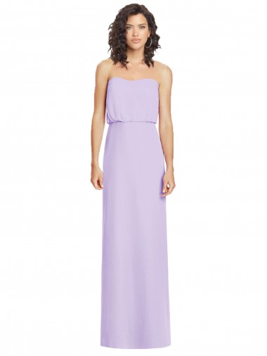 Sleeveless Sweetheart Low Back Soft Chiffon A-Line Formal Dress / Bridesmaid Dress Newcastle