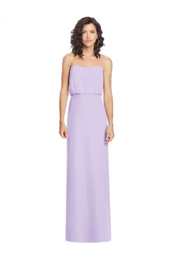 Sleeveless Sweetheart Low Back Soft Chiffon A-Line Formal Dress / Bridesmaid Dress Newcastle