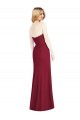 Sleeveless Desert Rose Sweetheart Soft Chiffon Trumpet Bridesmaid Dress Newcastle
