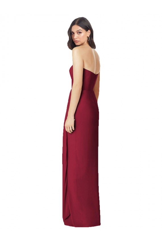 Sleeveless Olive Green Sweetheart Soft Chiffon Trumpet Bridesmaid Dress Newcastle