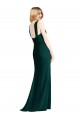 Sleeveless Halter Neck Soft Chiffon Trumpet Bridesmaid Dress Newcastle