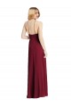 Sleeveless Dark Green Spaghetti Straps Soft Chiffon A-Line Semi Formal Evening Dress / Bridesmaid Dress Newcastle