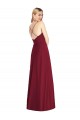 Sleeveless Spaghetti Straps Criss Cross Back Soft Chiffon A-Line Formal Dress / Bridesmaid Dress Newcastle