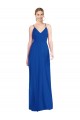 Sleeveless Spaghetti Straps Criss Cross Back Soft Chiffon A-Line Formal Dress / Bridesmaid Dress Newcastle