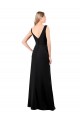 Sleeveless V-Neck V-Back Soft Chiffon A-Line Prom Dress / Bridesmaid Dress Newcastle