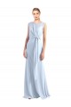 Sleeveless V-Neck Keyhole Back Chiffon A-Line Bridesmaid Dress / Evening Gowns Newcastle