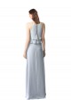 Sleeveless Halter Neck Soft Chiffon A-Line Bridesmaid Dresses Newcastle
