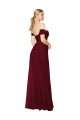 Sleeveless Off the Shoulder Soft Chiffon Mermaid Formal Dress / Bridesmaid Dress Newcastle
