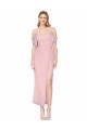 Cold Shoulder Off the Shoulder Soft Chiffon Mermaid Formal Evening Gown / Prom Dress / Bridesmaid Dress Newcastle