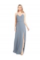 Sleeveless Off the Shoulder Open Back Soft Chiffon A-Line Bridesmaid Gowns Newcastle