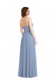 Sleeveless Strapless Soft Chiffon A-Line Semi Formal Evening Dress / Bridesmaid Dress Newcastle