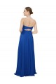 Sleeveless Sweetheart Keyhole Back Chiffon A-Line Bridesmaid Dress / Evening Dress Newcastle