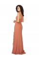 Sleeveless Square Neck V-Back Soft Chiffon A-Line Bridesmaid Dress Newcastle