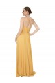 Sleeveless V-Neck Open Back Chiffon A-Line Bridesmaid Dress / Evening Dress Newcastle