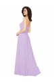 Sleeveless Lilac Sweetheart Low Back Chiffon A-Line Bridesmaid Dress / Evening Dress Newcastle