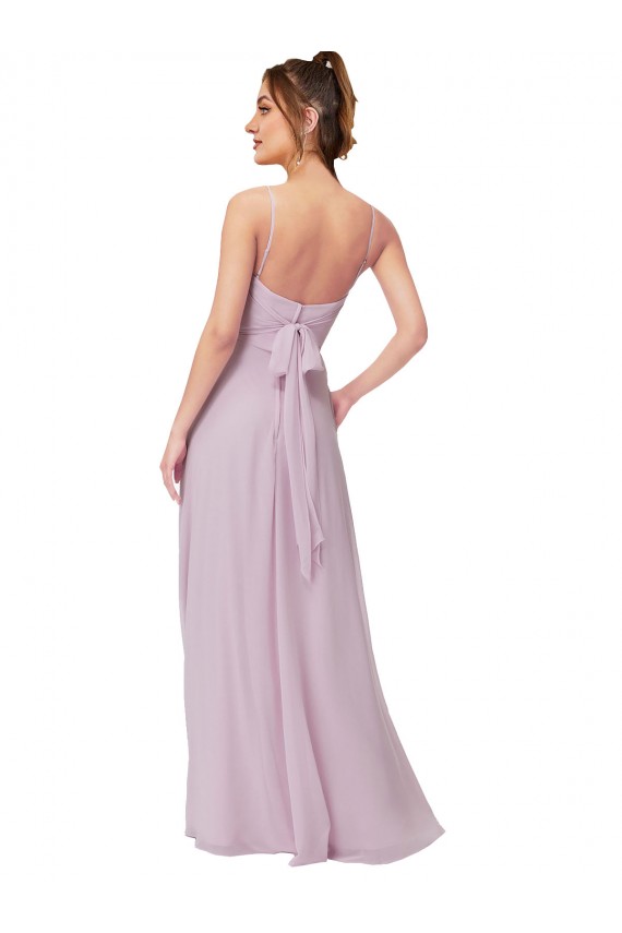 Sleeveless Pink Glow Sweetheart Soft Chiffon A-Line Bridesmaid Dress Newcastle