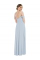 Flounce Sleeves Off the Shoulder Soft Chiffon A-Line Semi Formal Evening Dress / Bridesmaid Dress Newcastle