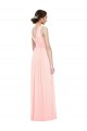 Sleeveless V-Neck Luxe Chiffon A-Line Bridesmaid Dress Newcastle