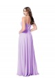 Sleeveless Scoop Neck Soft Chiffon A-Line Bridal Party Dress Newcastle