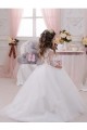 Sleeveless Bateau Neck Tulle & Lace Ball Gowns Flower Girl Dress Newcastle