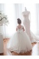 Sleeveless Bateau Neckline Tulle & Lace Ball Gown Flower Girl Dress Newcastle