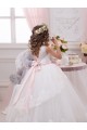 Sleeveless Sweetheart V-Back Tulle & Lace Ball Gown Flower Girl Dress for Wedding Newcastle
