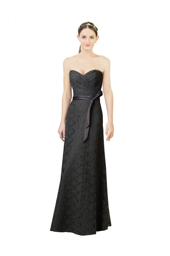 Sleeveless Sweetheart Lace Sheath Bridesmaid Dress Newcastle