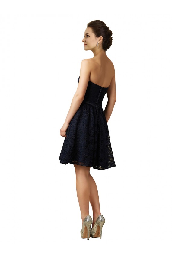 Sleeveless V-Neck Lace A-Line Bridesmaid Dress Newcastle