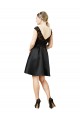 Sleeveless Illusion Neck V-Back Satin & Lace A-Line Bridesmaid Dress Newcastle