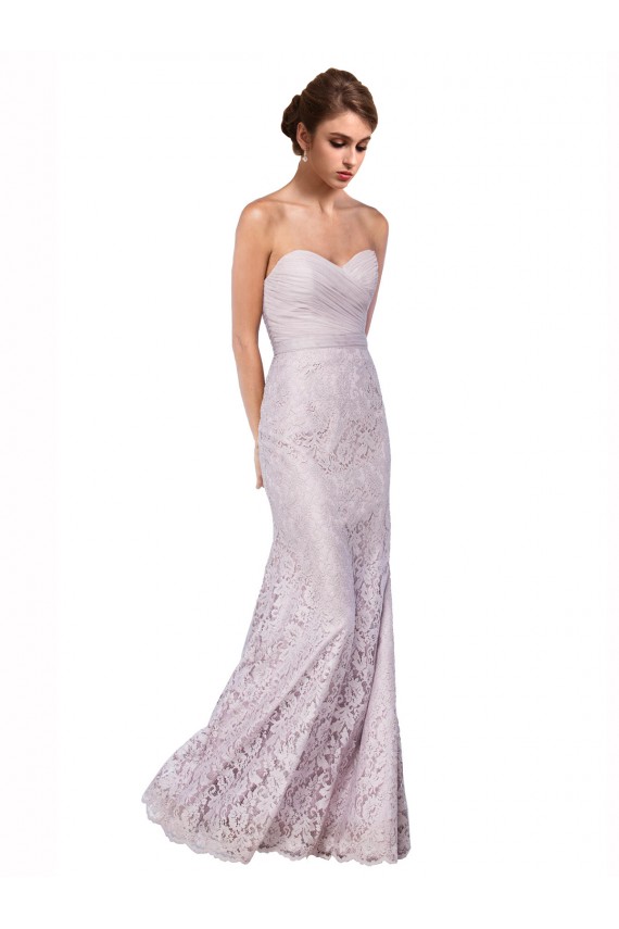 Sleeveless Sweetheart Lace Mermaid Bridesmaid Dress / Evening Dress Newcastle