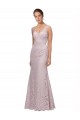 Sleeveless V-Neck V-Back Lace Mermaid Formal Dress / Bridesmaid Dress Newcastle