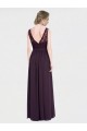 Sleeveless V-Neck V-Back Chiffon & Lace A-Line Bridesmaid Dress / Evening Dress Newcastle