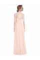 Sleeveless Mint Green Sweetheart Keyhole Back Soft Chiffon & Lace A-Line Bridesmaid Dress Newcastle
