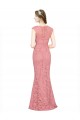 Sleeveless Sweetheart Lace Mermaid Prom Dress / Bridesmaid Dress Newcastle
