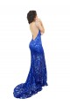 Sleeveless High Neck Open Back Lace Mermaid Semi Formal Evening Dress / Prom Dress / Bridesmaid Dress Newcastle
