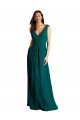 Sleeveless V-Neck Open Back Soft Chiffon & Lace A-Line Bridesmaid Dress Newcastle