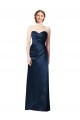 Sleeveless Sweetheart Satin A-Line Bridesmaid Dress Newcastle
