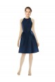 Sleeveless Halter Neck Satin A-Line Bridesmaid Dress Newcastle