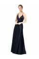 Sleeveless Spaghetti Straps Satin A-Line Prom Dress / Bridal Party Dress Newcastle