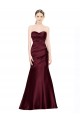 Sleeveless Sweetheart Low Back Satin Mermaid Formal Evening Gown / Prom Dress / Bridesmaid Dress Newcastle