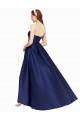 Sleeveless Strapless Low Back Satin A-Line High Low Evening Gown / Prom Dress / Bridesmaid Dress Newcastle
