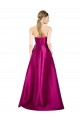 Sleeveless V-Neck Satin A-Line Prom Dress / Bridesmaid Dress Newcastle