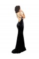Sleeveless V-Neck Criss Cross Open Back Sequin Mermaid Black Tie Evening Gown / Prom Dress / Bridesmaid Dress Newcastle