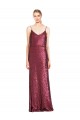 Sleeveless Halter Neck Sequin A-Line Formal Evening Gown / Prom Dress / Bridesmaid Dress Newcastle